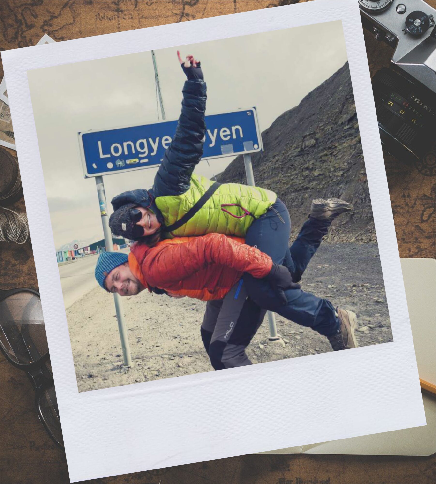 Zdjęcie pary podróżników, którzy opowiedzą o Arktyce podczas Spotkania Podrózników